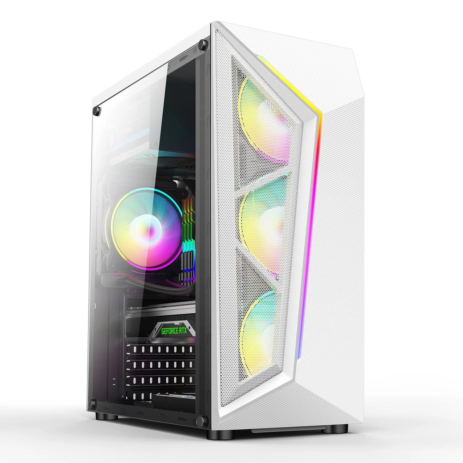 ALSEYE gaming design computer case Full tower ITX Tower Desktop PC Computer  A4 Case