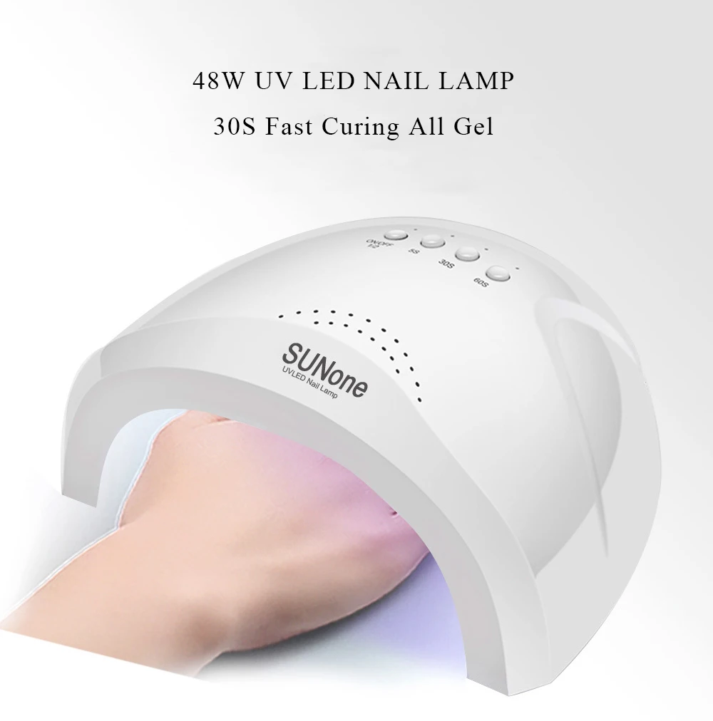 1 PC Factory Price 48W SUN ONE Nail Dryer USB Nail Machine UV LED Nail Lamp For Manicure Curing