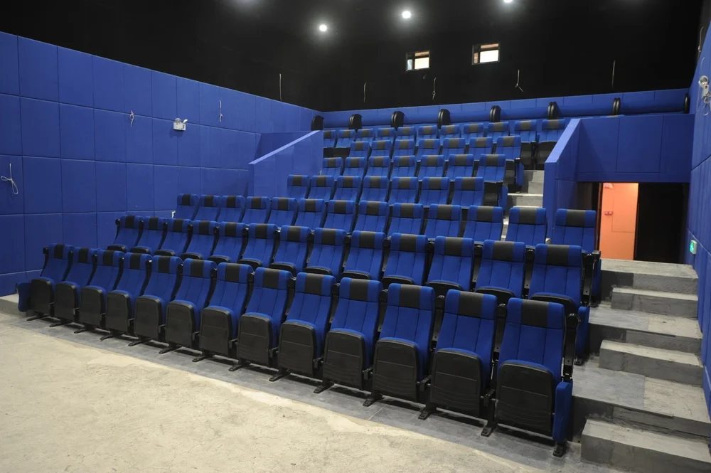 Cheap Plastic movie cinema chair theatre seating chaise cinema used VIP movie theatre room