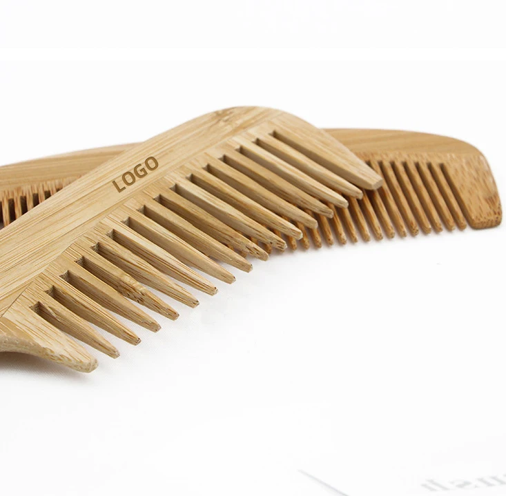 Bamboo hair dye brush beard brush and comb bamboo haircomb bamboo handle hair brush combs