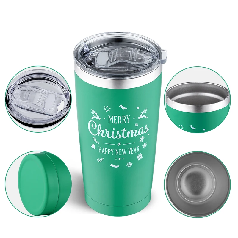 2021 merry christmas mug bulk double wall coffee cup mug christmas gift