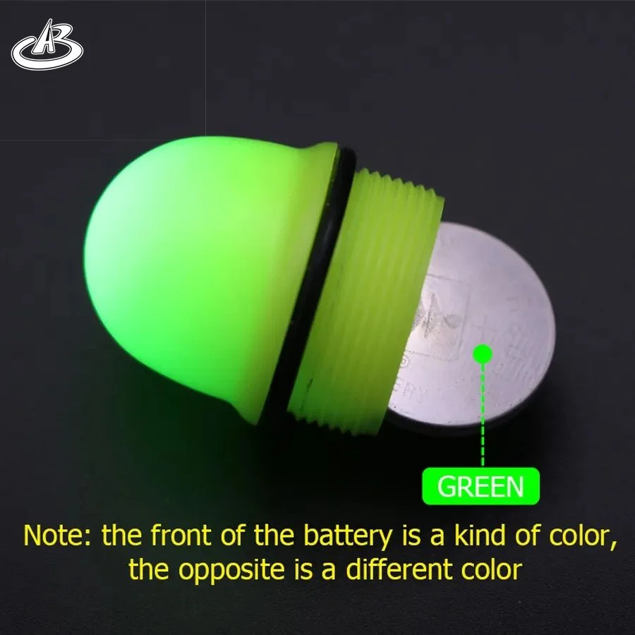 Luminous Buoyancy 10g-100g Green Light Night Electronic Light Floating Long Rock EVA Foam Bobber Tackle Fishing Float