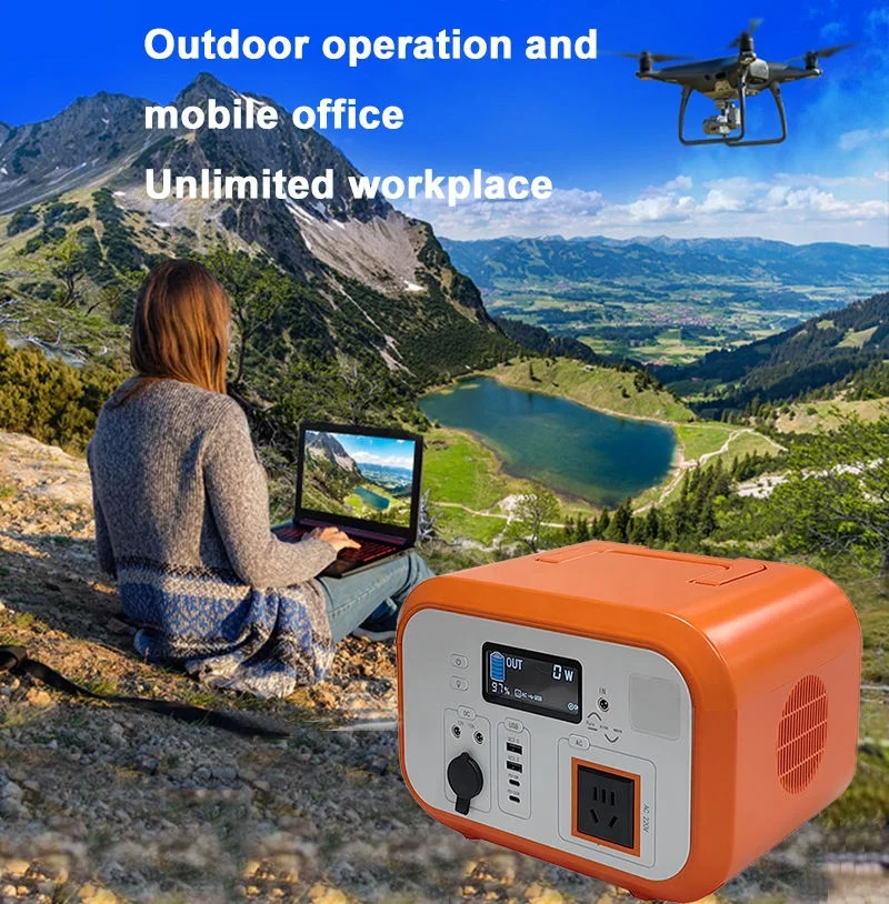 Constant Power Supply Pure Sine Wave AC outputs Solar Ready Mobile Power for Outdoors Camping Vans RV Hunting Emergency Backup