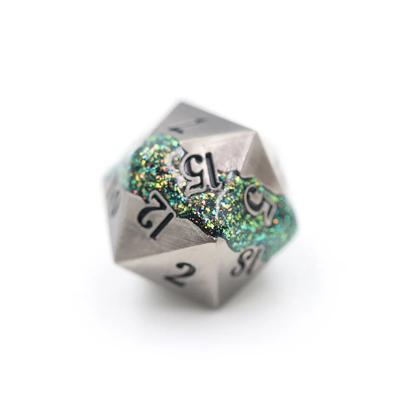 Polyhedral d20 dnd dice custom набор