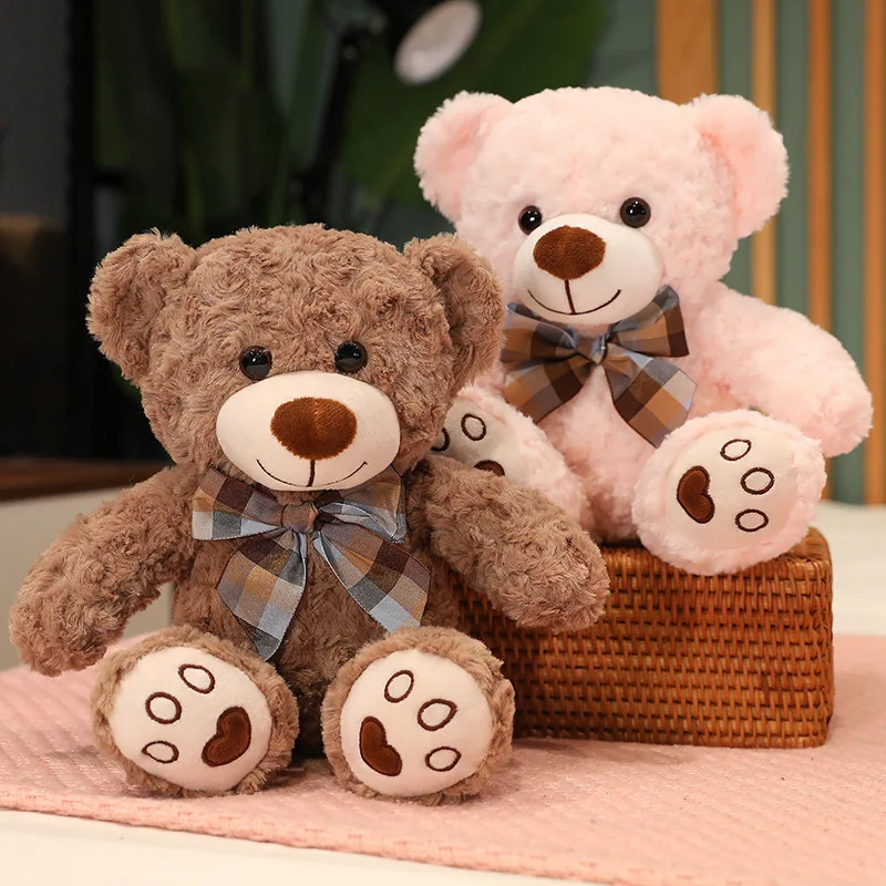 Fluffy Teddy Bear Soft Toys Party Present Kids Gift Stuffed Plush Teddy Bear Toys for Christmas Birthday