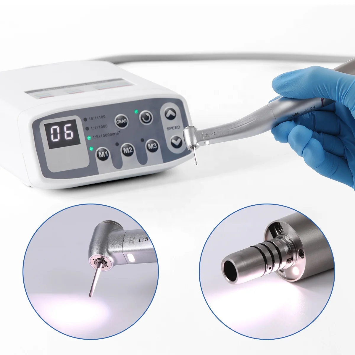 High Quality Dental Equipment Dental LED Brushless Electric Micro Motor
