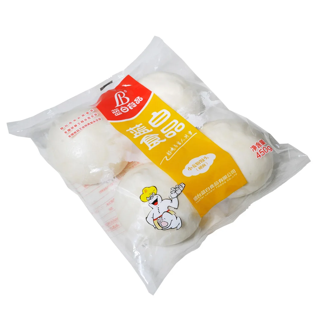 Factory Sale Traditional Chinese staple food steamed bread breakfast bread healthy steamed bread