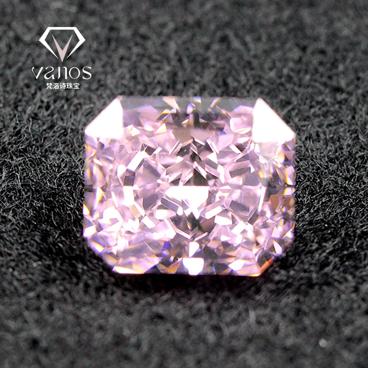 Radiant Lab Grown Pink Diamond Pink Lab Grown Diamond Pink Diamond Price Per Carat