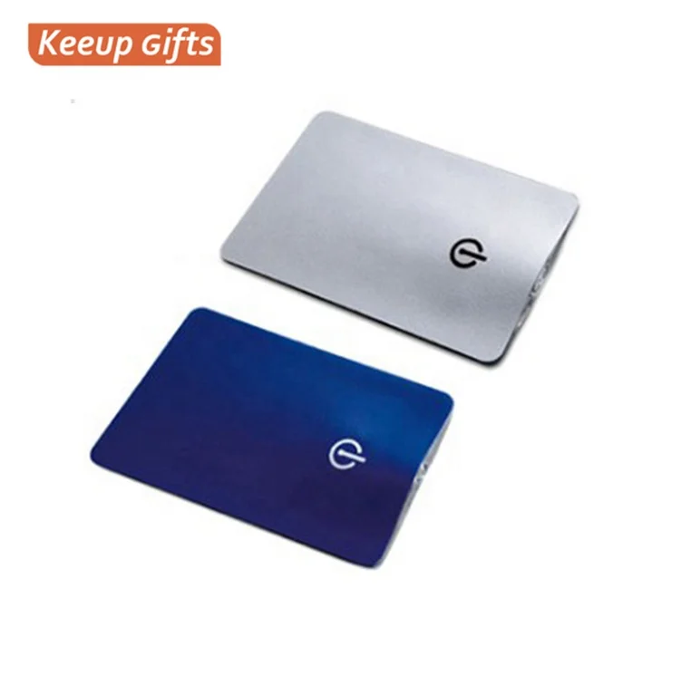 Custom printed LED credit card light Mini pocket lamp novelty LED business card lights for Promotional items