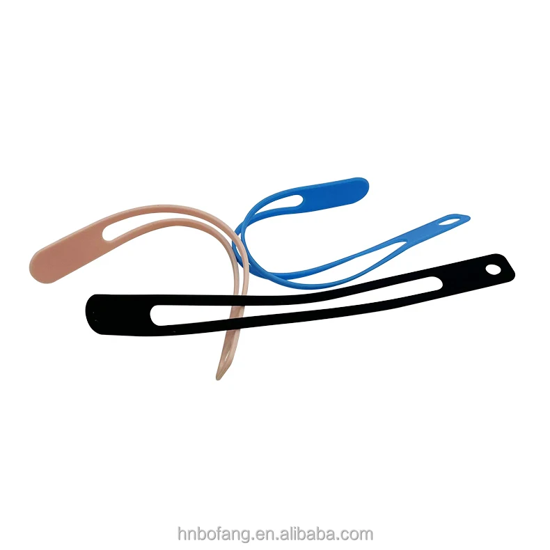 Colorful High Temperature Resistant Custom Elastic Silicone Rubber Bands with Buckle