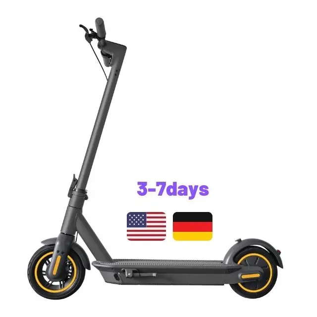 Drop Shipping 10inch Ninebot Max G30 Electric Scooter Eu Warehouse Cheap Fast Delivery 350w Electric Scooter For Adults