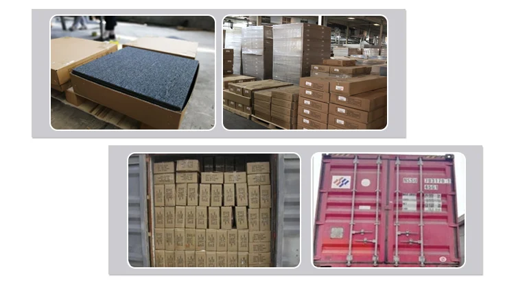 100% нейлоновая плитка ковер китайский новый год Современная коричневая петля ворсовая квадратная Коммерческая офисная