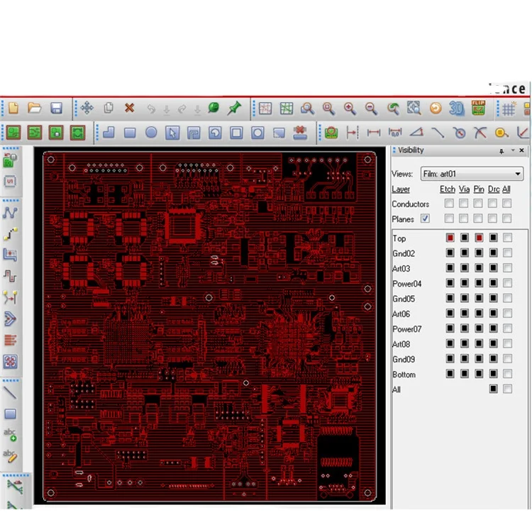 DSP DM6467 Am fm radio printed circuit board pcb layout design services