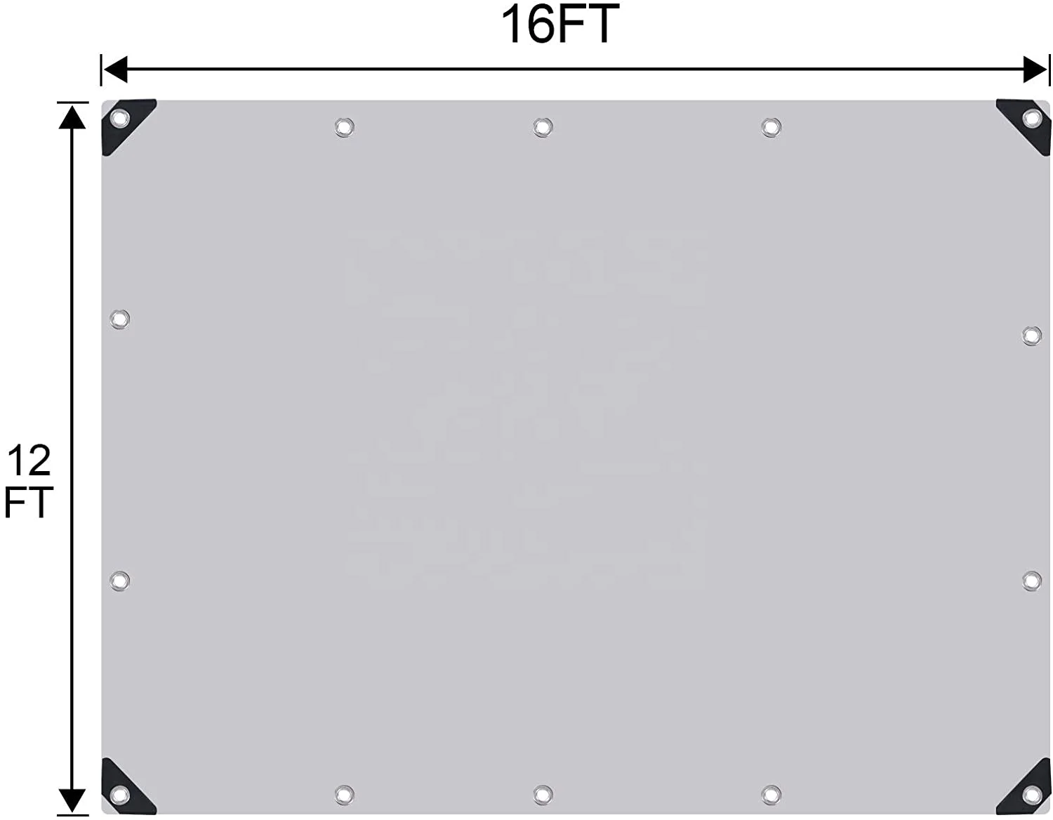 Truck Cover High Durability PE Tarpaulin Polyethylene Material