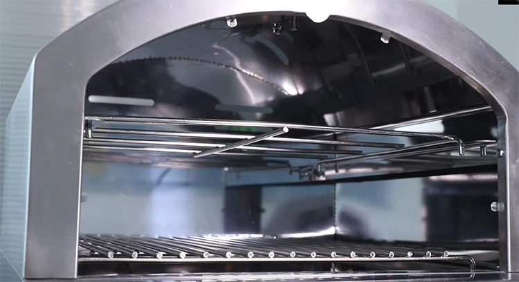 High quality homemade mini pizza oven with material Stainless steel