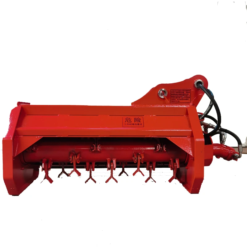 Hydraulic 1500mm flail mower for excavator