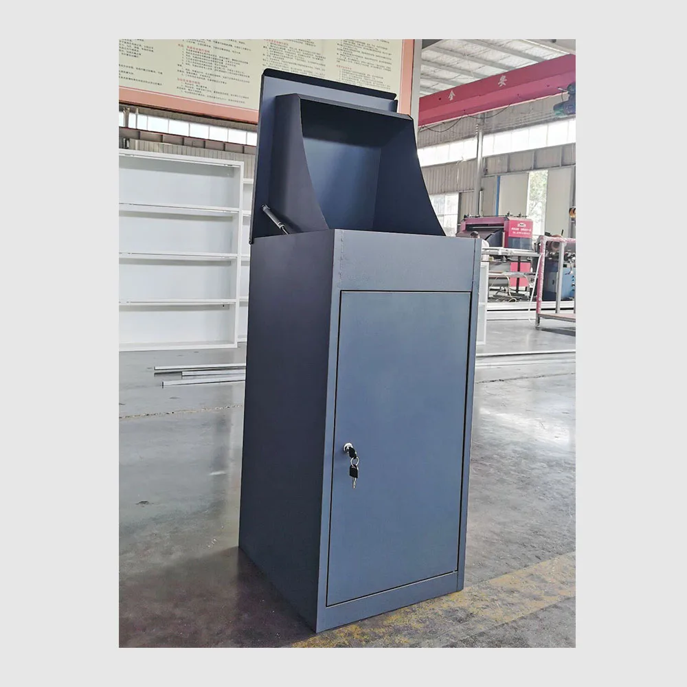 FAS-158 Assemble design Galvanized Steel parcel drop letter post box metal storage box Outdoor mailbox