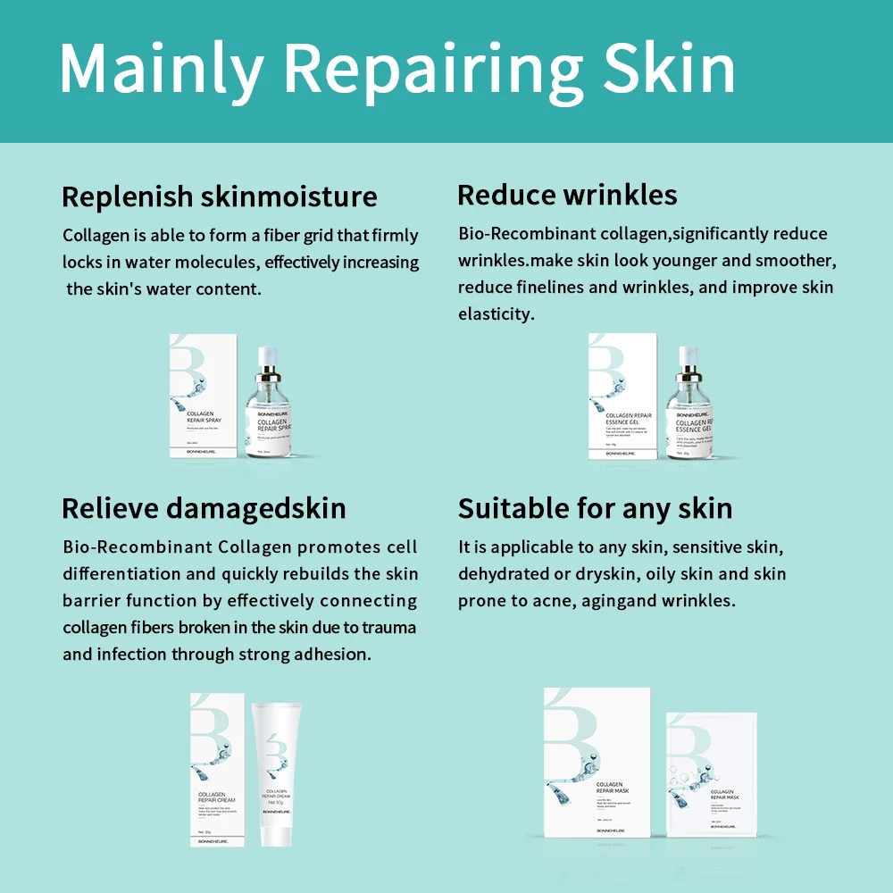 Collagen Facial Mask Sheet Face Pack Collagen Mask Pack Moisturizing Nourishing Collagen Face Care Mask