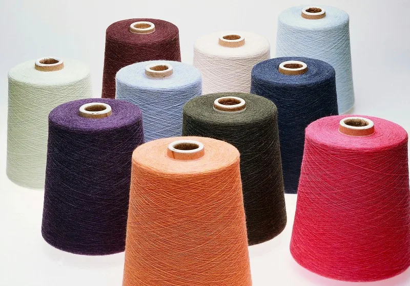 High Quality and High Tenacity  Low Price Core Spun Yarn  51%Viscose,23%Nylon,26%Ppt 28/2s For Sweater Egypt Market