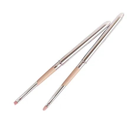 Professional cosmetic lip brush for makeup lipstick lipgloss with cap lip gloss