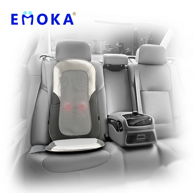 EMOKA 2020 новая вибрация шеи и спины массажное кресло подушка