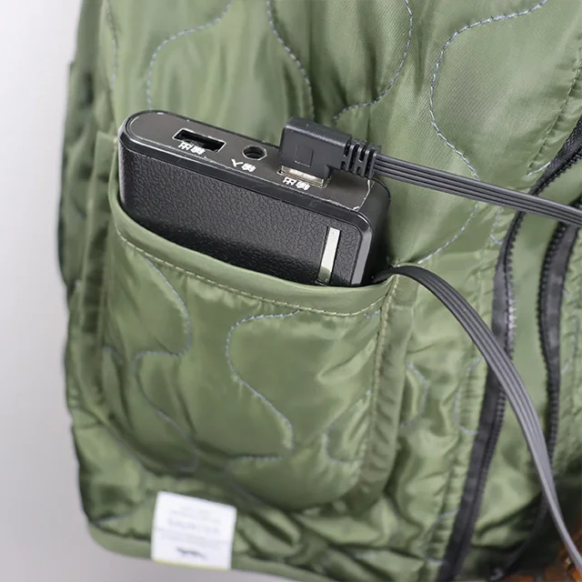 M/L size in one women vest electric heated winter keep warmer 2 heat element on back 3 temperature level max up to 65 degree