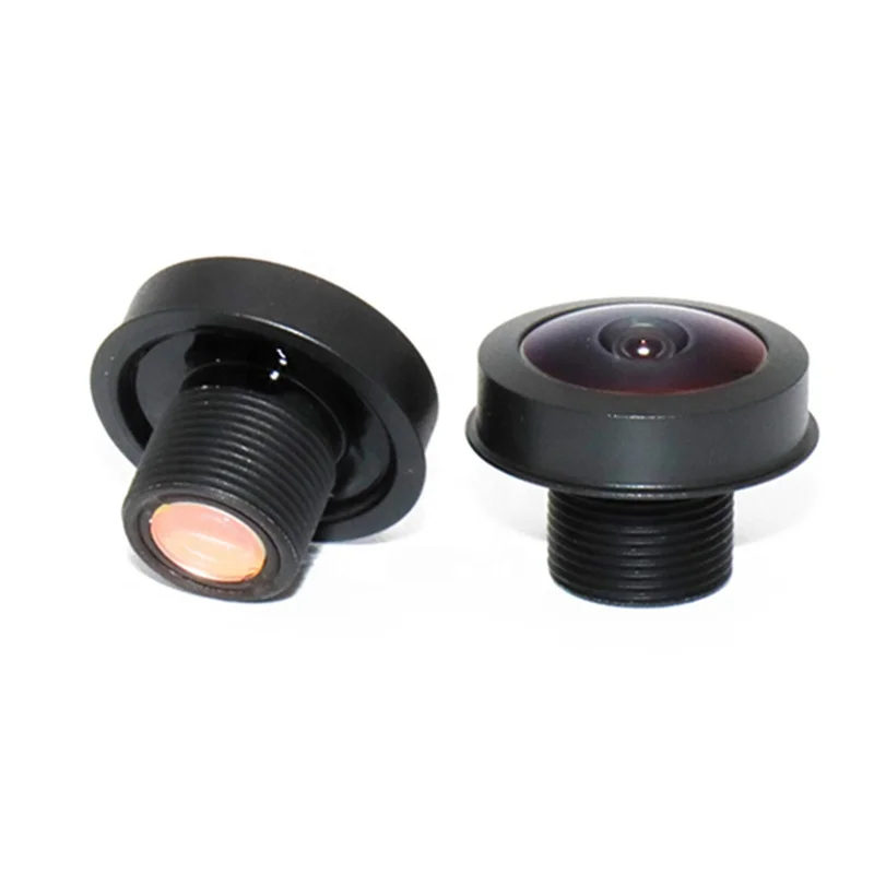 Factory Direct sale 0.91mm m12 wide angle fisheye lens 210 degree for cctv camera fisheye lens