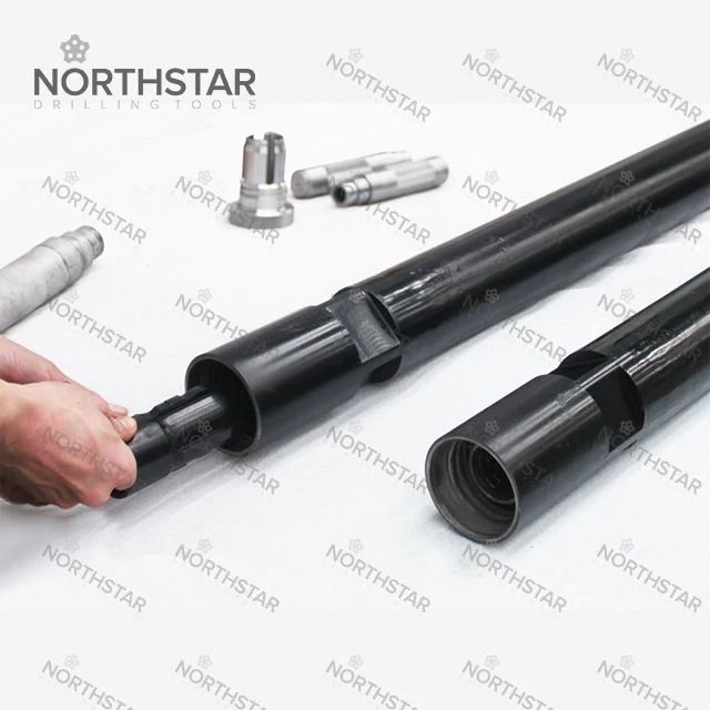 Double Wall Drill Pipes / Dual Tube Drill Pipe /Reverse Circulation Drill Pipe for RC Reverse Circulation DTH Hammer