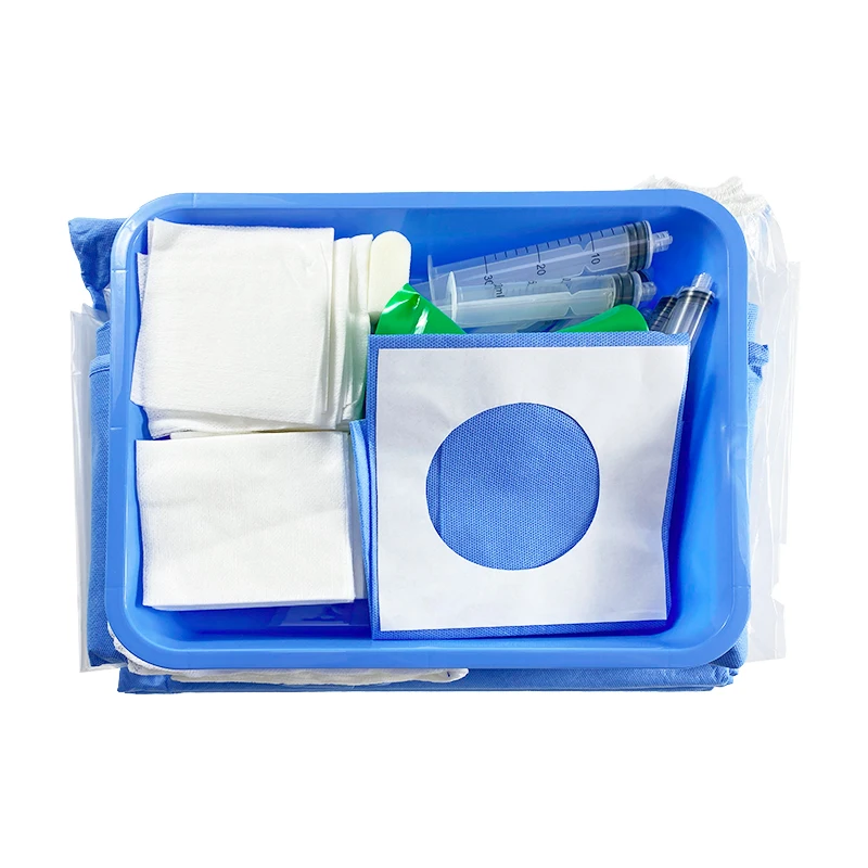 Medical Surgical Angio drape Pack Disposable Angiography Package Kit