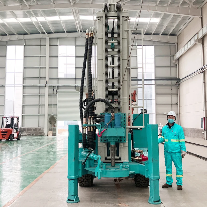260M Drilling Depth Hydraulic Steel Crawler Water Drilling Rig Machine On Sale