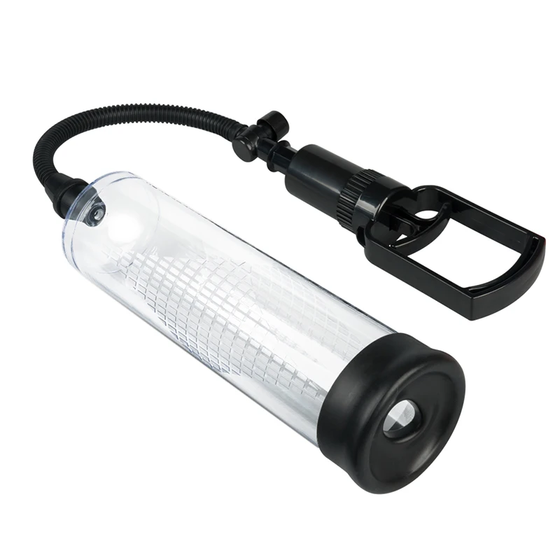 Male Hand Held Powerful Air Suction Sex Toy Penis Pump Enlargement Vacuum for Men Increase Size