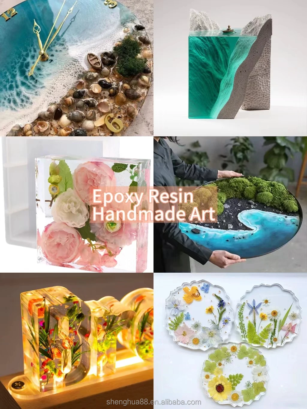 High Clear Epoxy Resin for Floor Coating Easy Mix 2:1 epoxy resin AB Epoxy Resin Liquid Raw Material Manufacturer