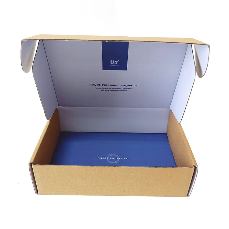 High quality cheap Cartoon Craft Boxes Packaging Cajas Ecommerce Kraft Paper Cardboard Box