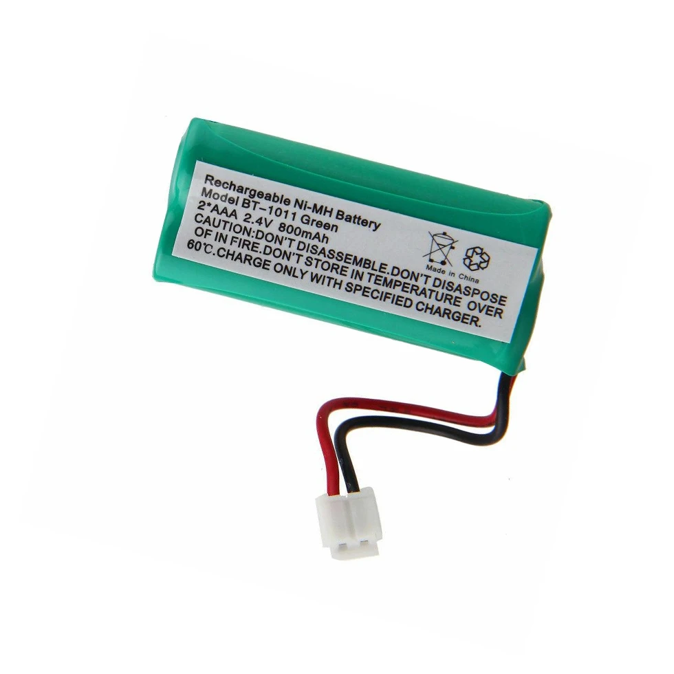 2.4V 800mAh Ni-MH Replacement Cordless Phone Rechargeable Battery for BT-8300 BT-1011 BT-1022 BATT-6010 BT-8000