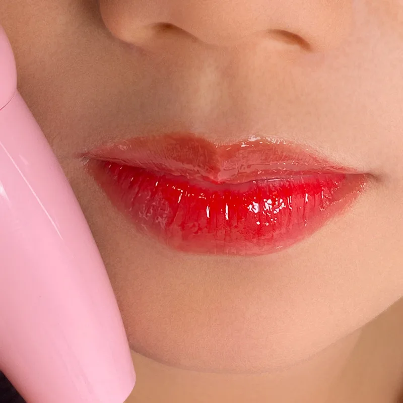 Peach flavor lip balm moisturizing lip discoloration lip balm spot no logo