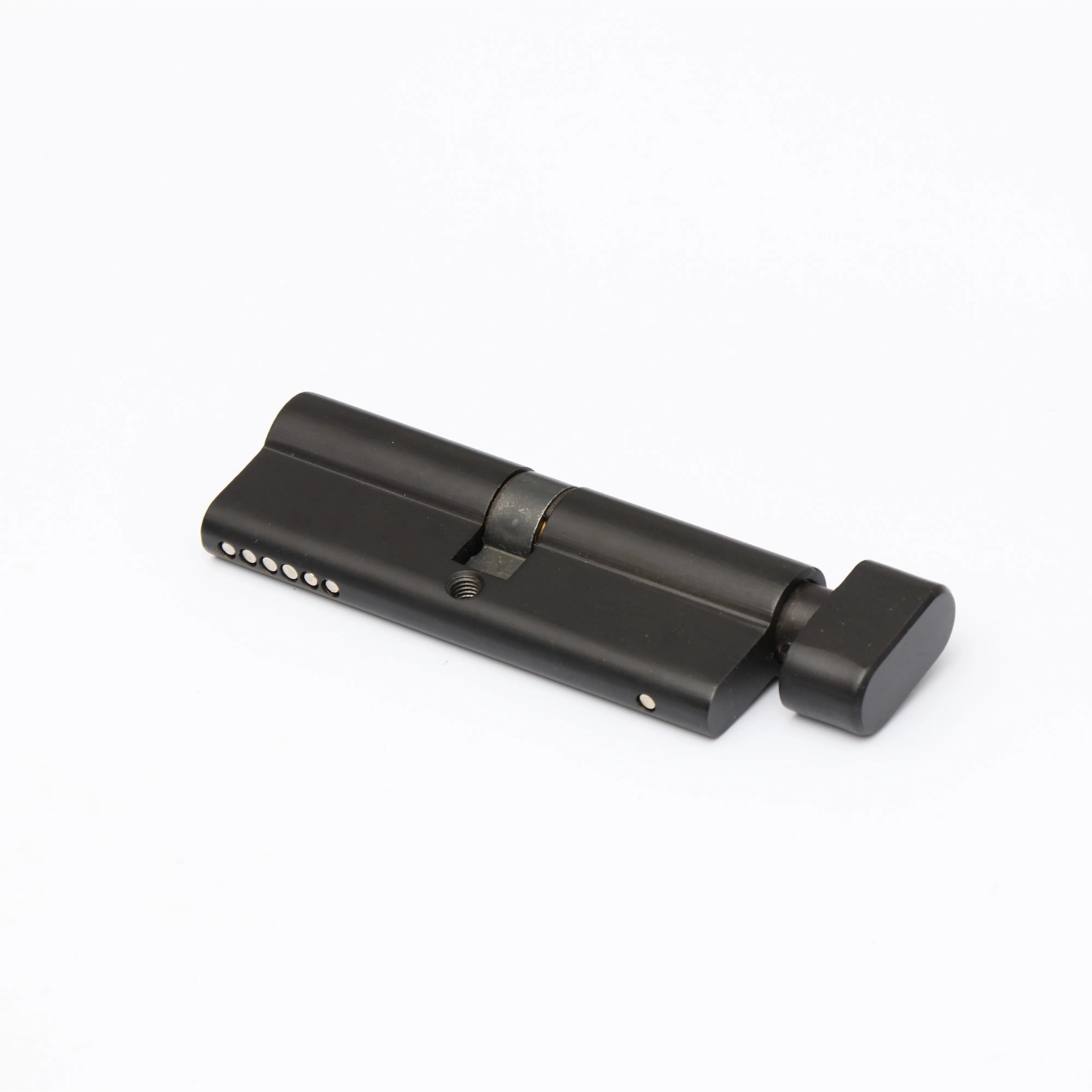 High quality security black brass mortise euro door lock cylinder