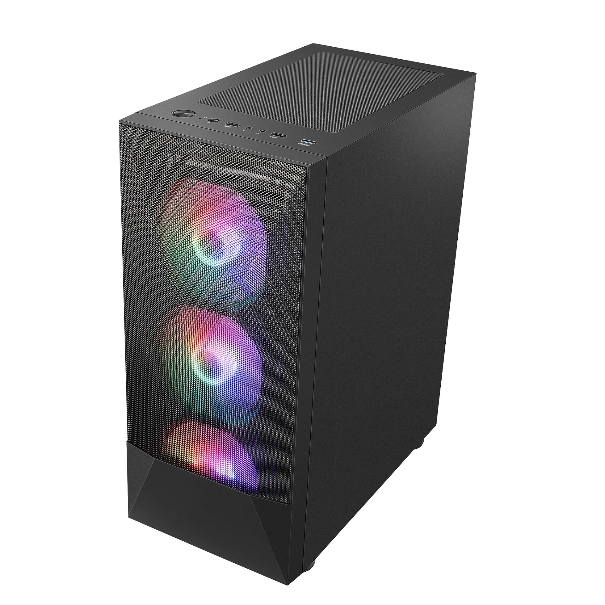 ATX gaming computer case homemade computer desk case