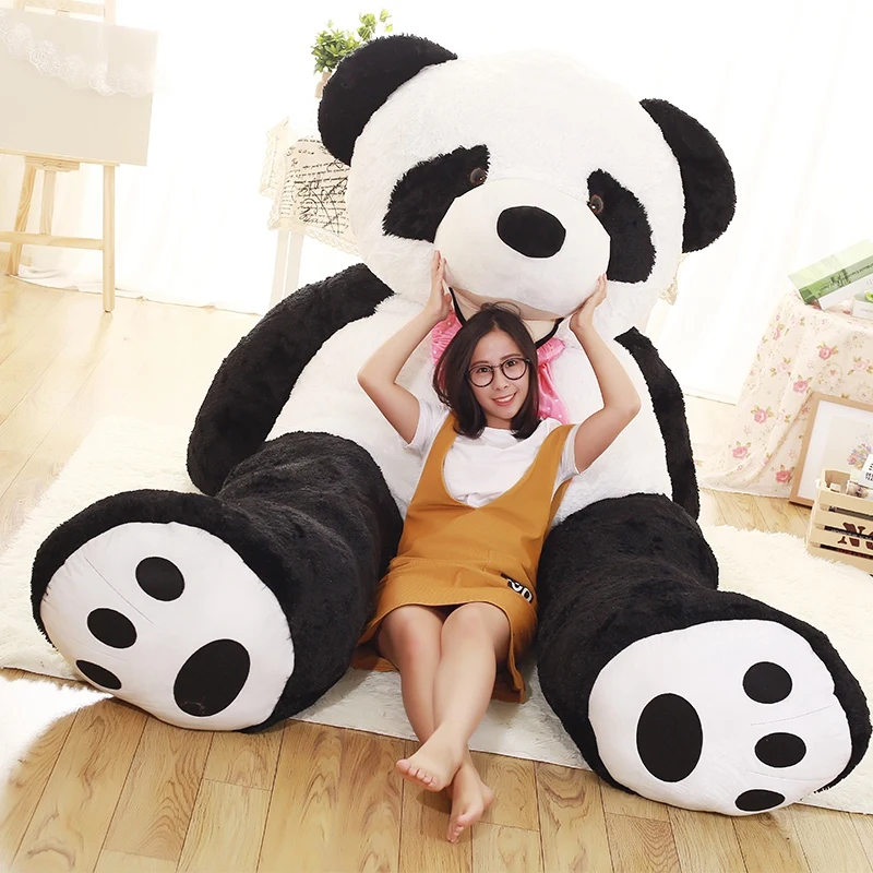 custom Huge Giant Plush Panda Teddy Bear Toy For Kids Stuffed Animals Plush Big Panda Bear LOW MOQ