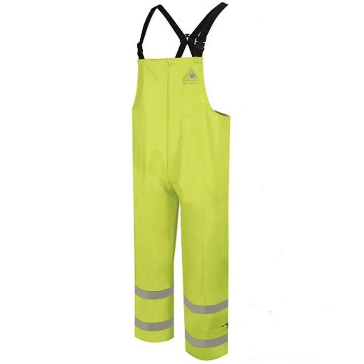 
Hi-Vis Breathable Rain Bib Overall Bib Working Pants Dungarees 