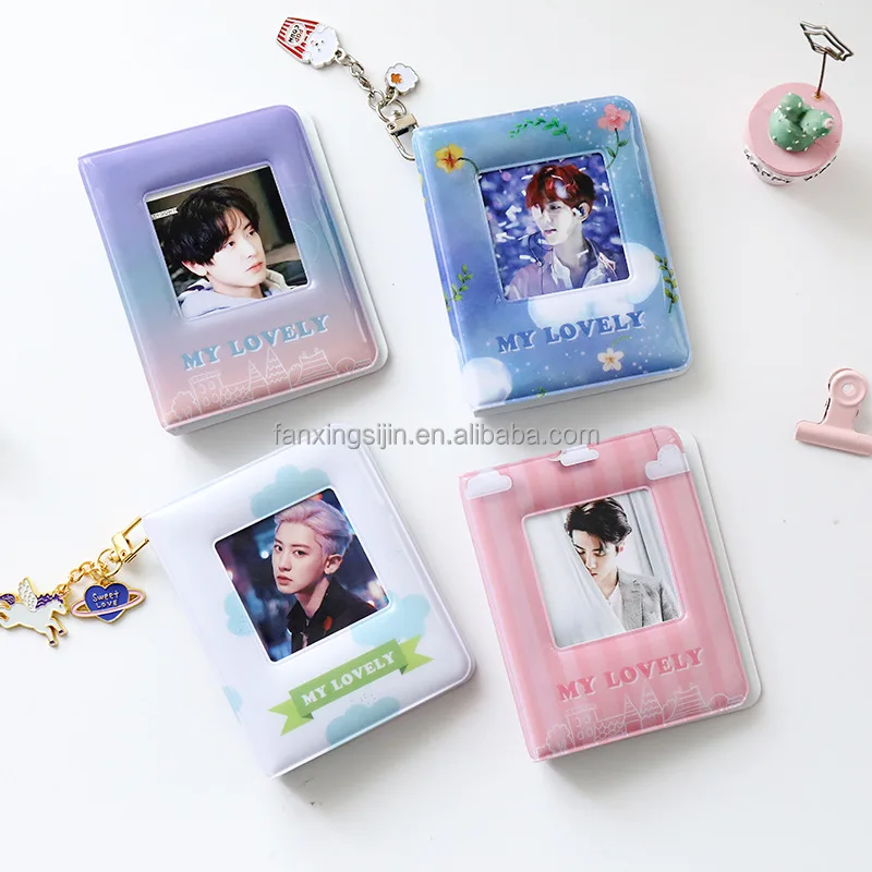 Оптовая продажа сделанная на заказ держатель для фотоальбома Kpop fujifilm instax mini film 32 Слота