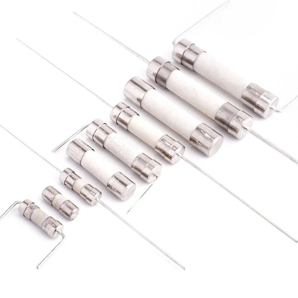 High Voltage 500V 600V 660V 1000V Electronic Fuse Types Cut OFF Fuse Link Ceramic Tube Fuse
