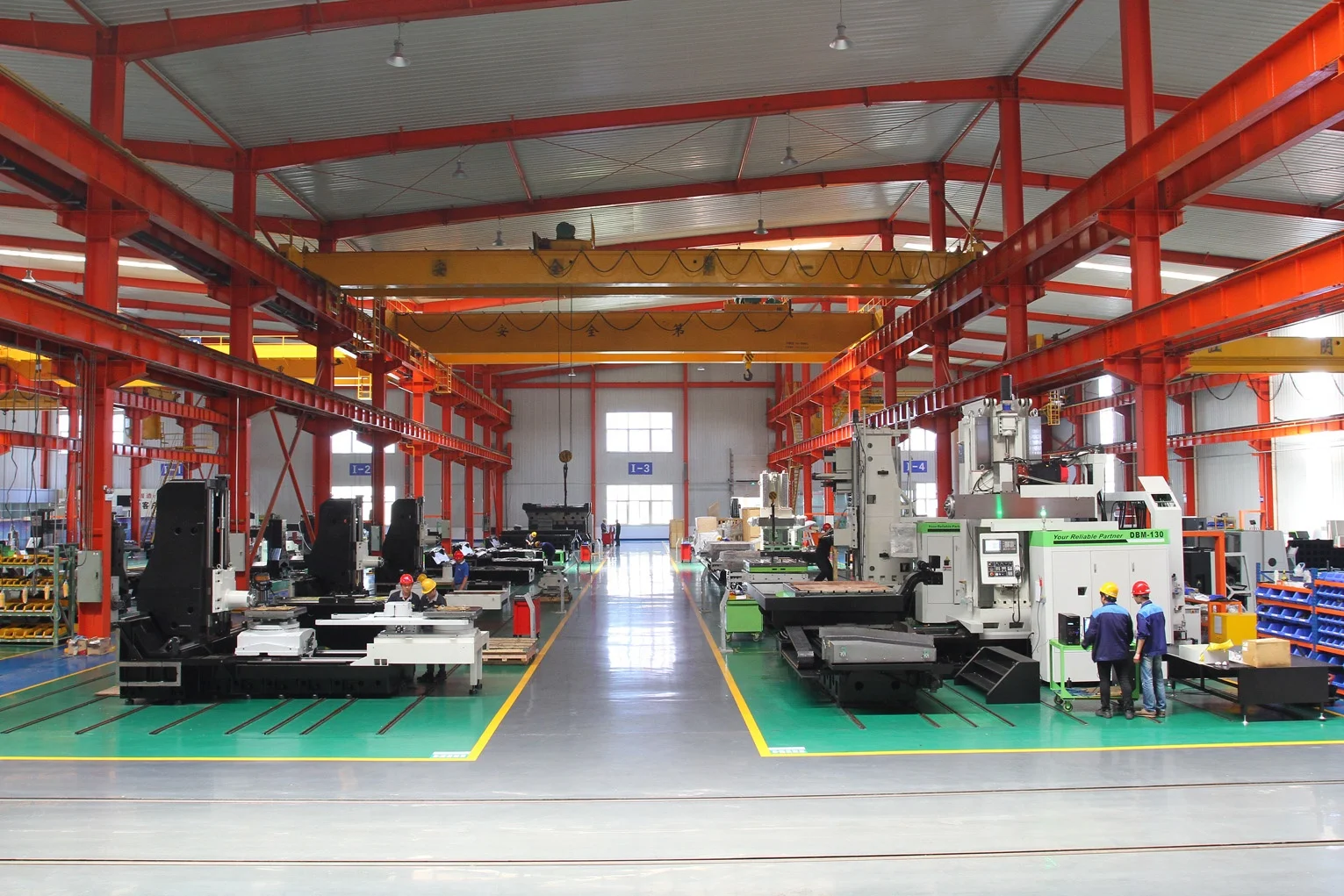 DHM110T High cutting 4 axis horizontal cnc milling machine machining center