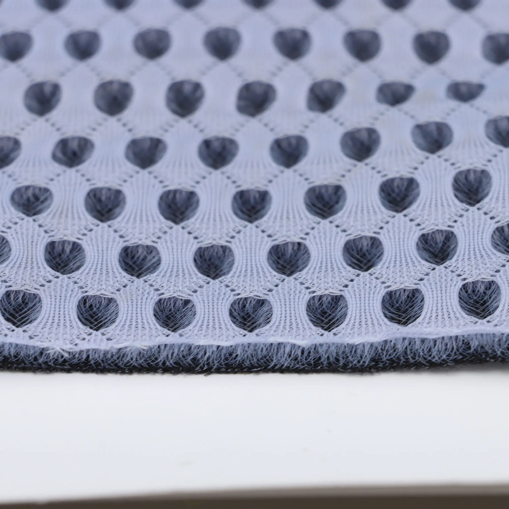 Two-color Polyester 3d Sandwich Mesh Fabric Bedding Home Textile Clothing Sandal Material Mesh Fabric