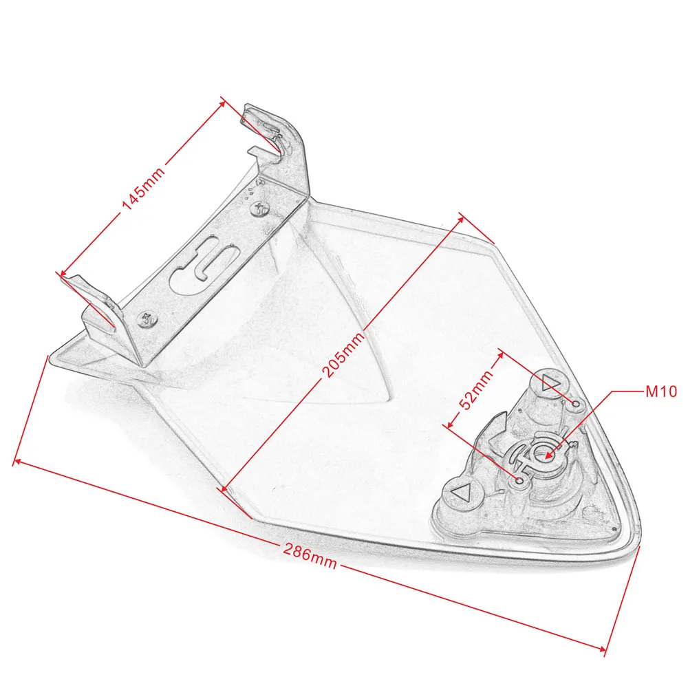 BJ-SC01-S1000RR-14 S 1000 RR Motocross Rear Passenger Seat Cover Cowl for BMW S1000RR 2010-2014