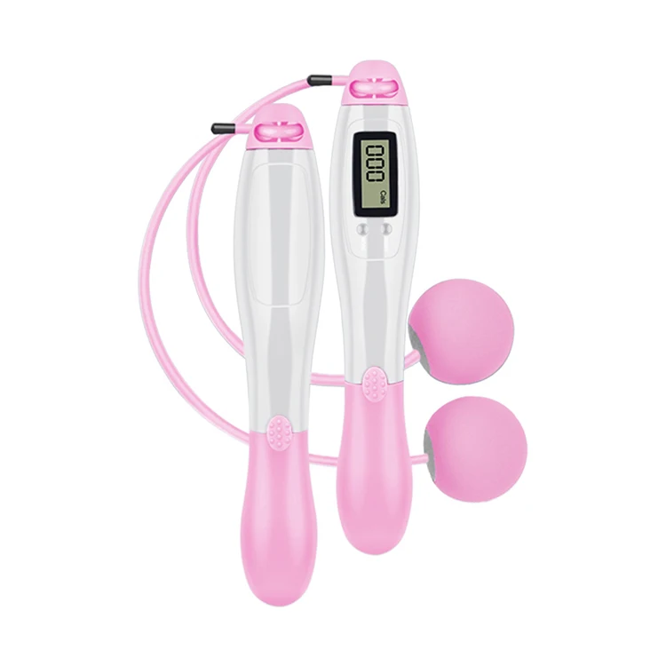 Manufacturers supply calorie electronic skipping exercise fat burning electronic counting wireless skipping rope