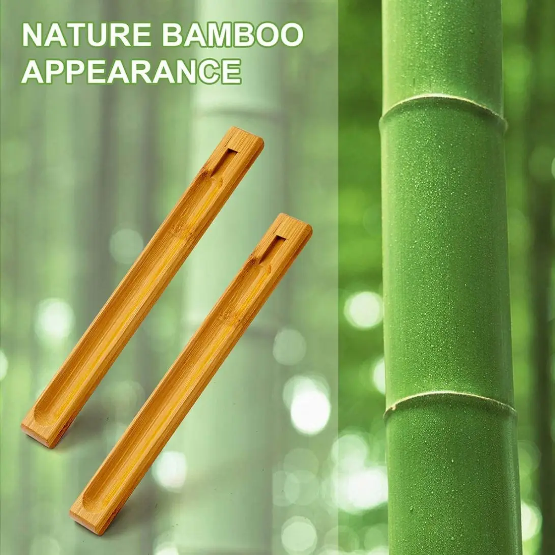Adjustable angle lager incense hole Wood Incense ash catcher Wooden Incense Sticks Holder