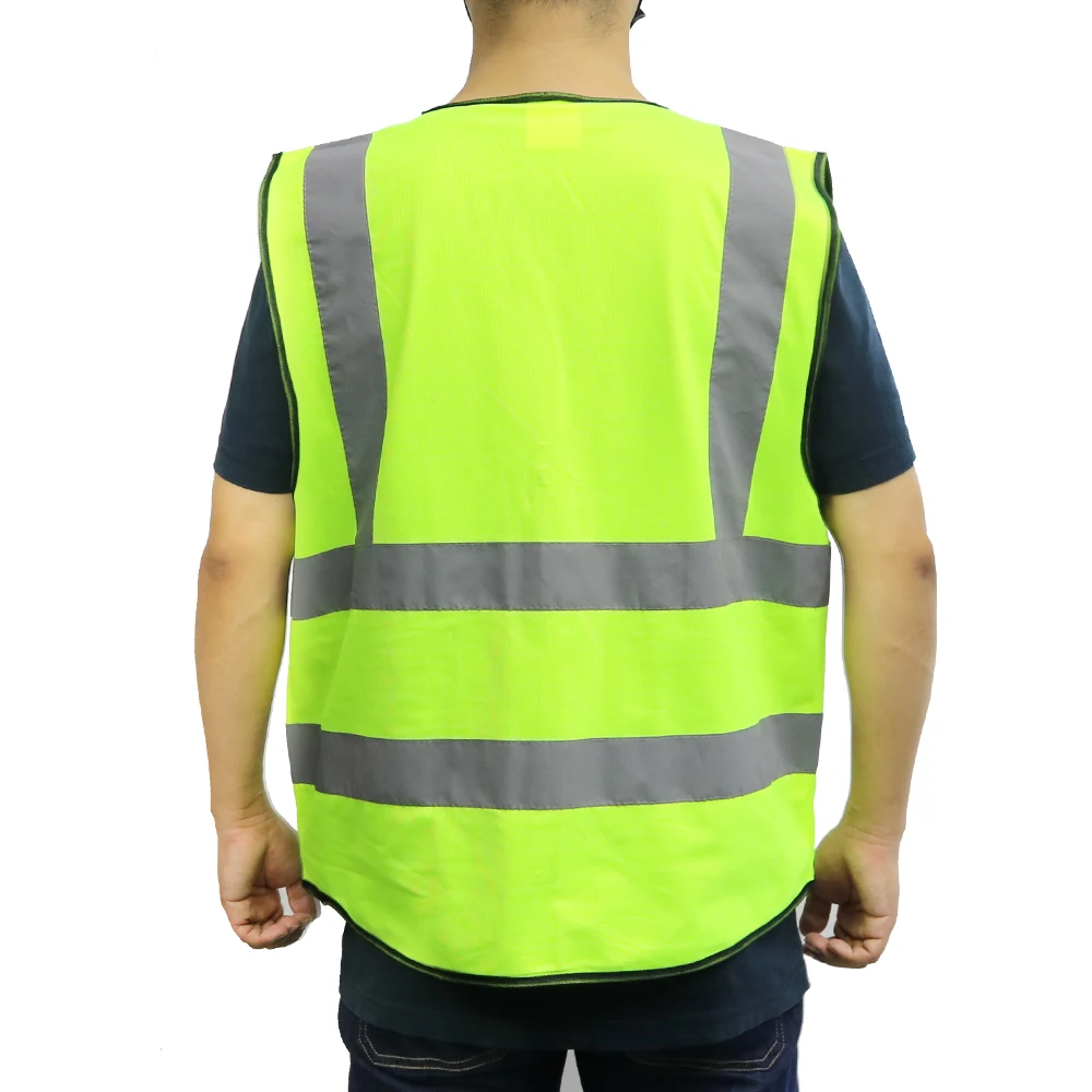 Class 2 warning vest Parade vest Demonstration LED safety vest breathable car