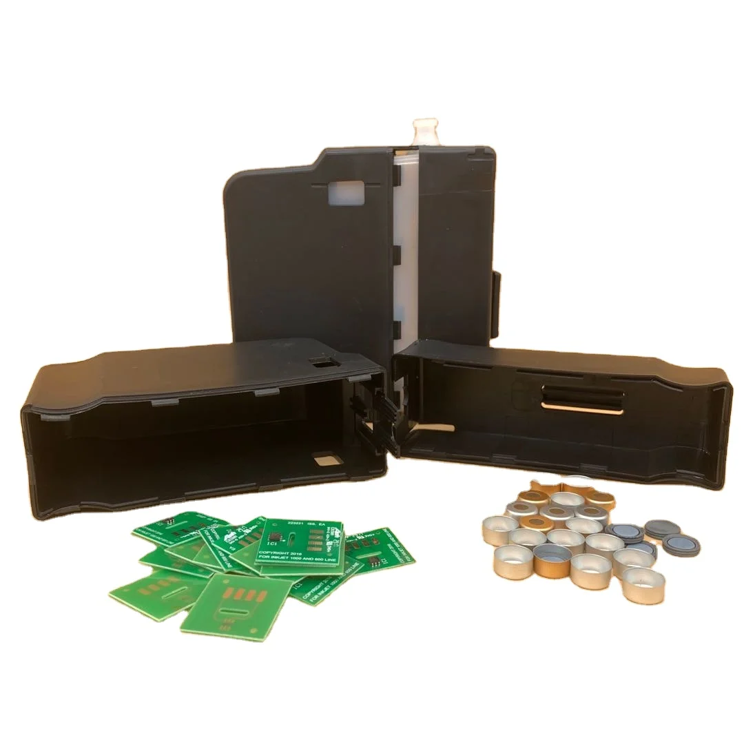 750ml Empty Bottles Make-up Cartridge With V705-D V401-D W521-D W812-D Chip