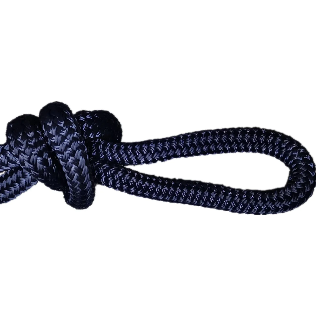 High Strength Double Braided Nylon Rope 100m Coil for General Marine and Construction PP and Polyester Material