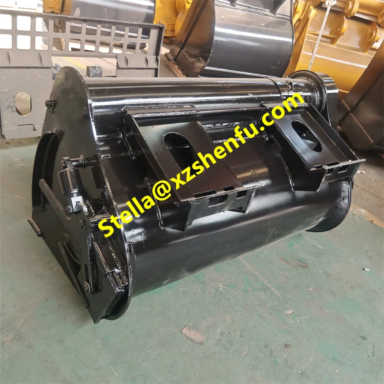 China Factory Direct Sale SSL Skid Steer Concrete Mixer Bucket Attachment